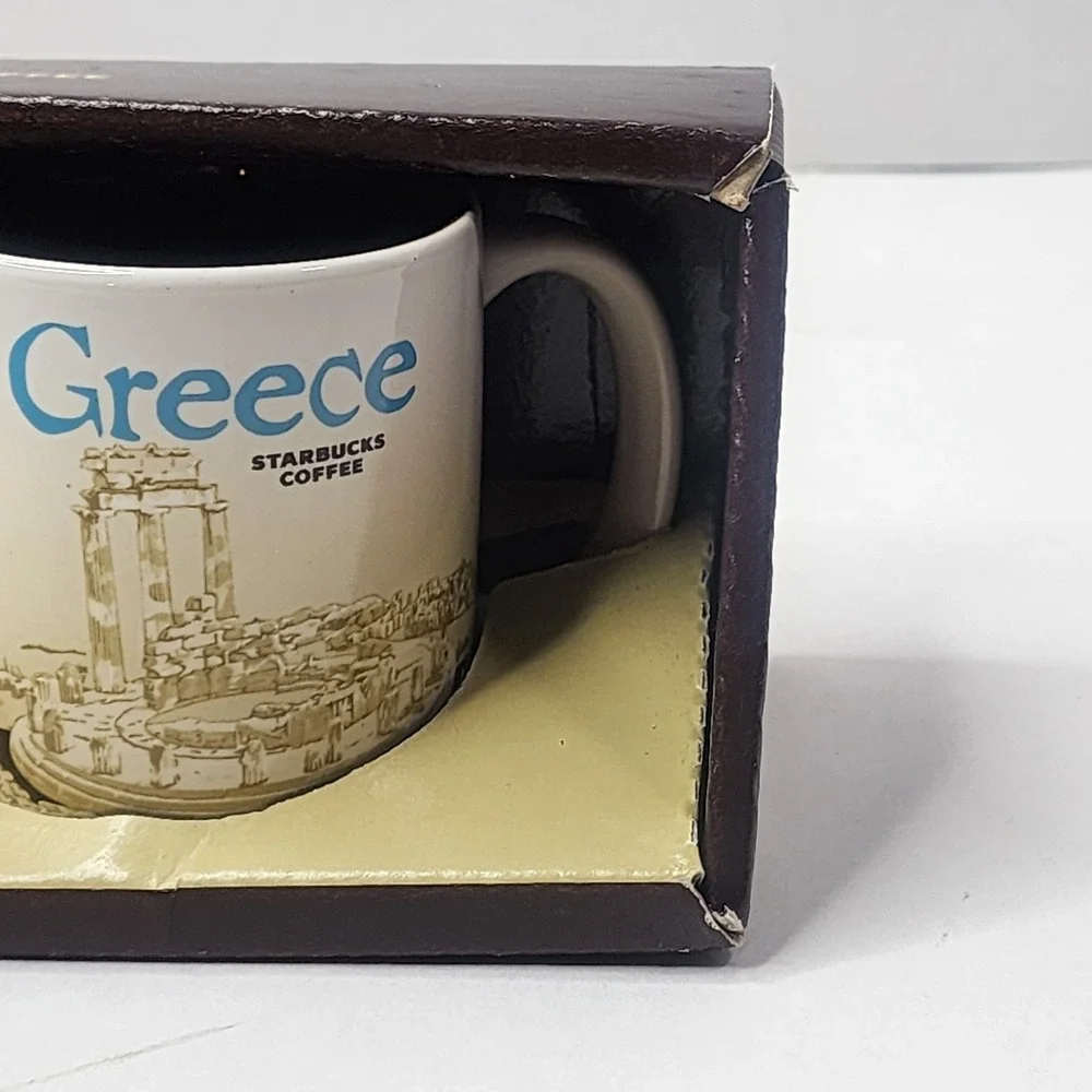 Greece Athens Starbucks Demitasse mug 3oz 89ml Global Icon Collector Series